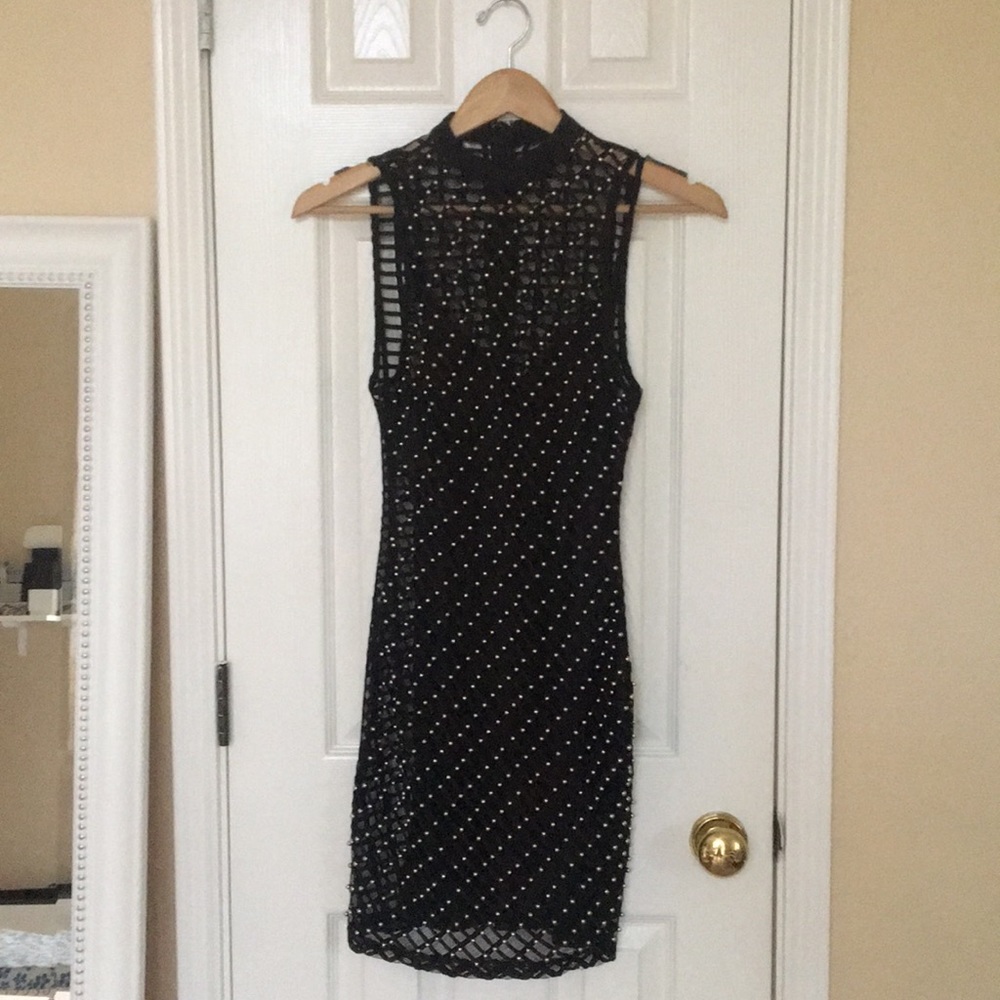 Beaded cocktail dress